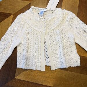 Ralph Lauren White Knit Sweater new with tag